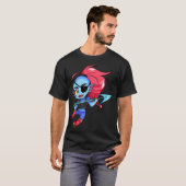 Undyne T-Shirt (Vorne ganz)