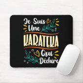 Une Karateka Qui Déchire Cadeau Pour Karateka Kara Mousepad (Mit Mouse)