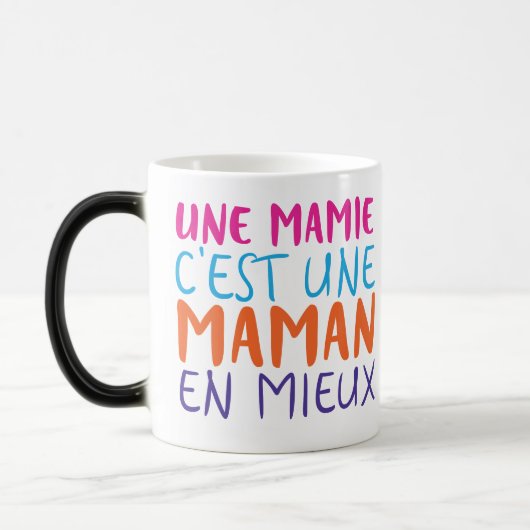 UNE MAMIE C'EST UNE MAMAN EN MIEUX VERWANDLUNGSTASSE (Links)