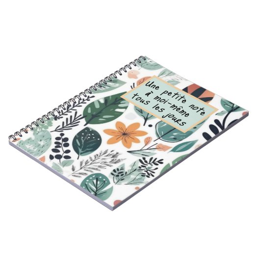 Une petite note à moi même...Spiral Foto Notebook Notizblock (Linke Seite)