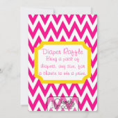 Unebenheit-ein-Tollpatsch Babyparty-Einladung - Einladung (Rückseite)