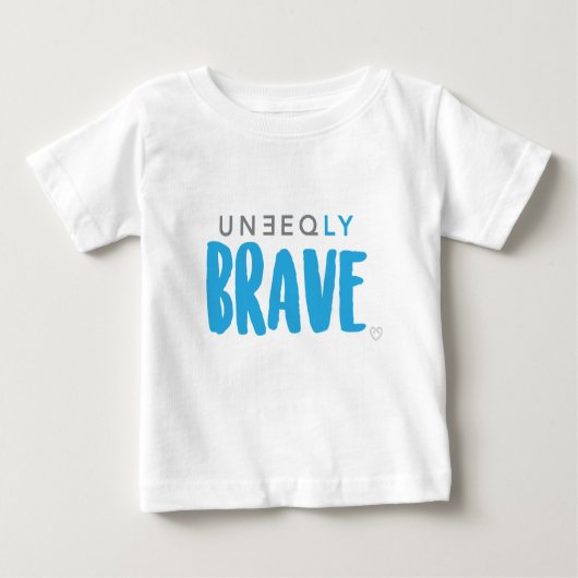 UNEEQLY BRAVE BABY T-SHIRT (Vorderseite)