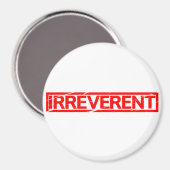Unehrliche Briefmarke Magnet (Vorderseite/Rückseite)