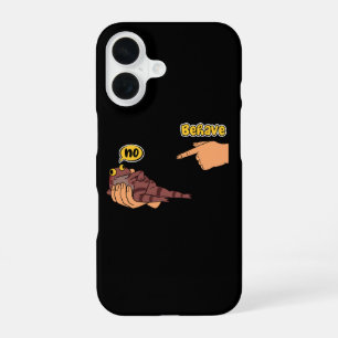 Unehrlicher Frosch Lustiger Frosch Meme Benehmen N iPhone 16 Hülle