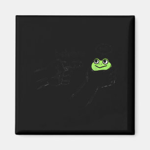 Unehrlicher Frosch Lustiger Frosch Meme Benehmen N Magnet