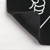 Unehrlicher Frosch Lustiger Frosch Meme Benehmen N Mousepad (Ecke)