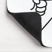 Unehrlicher Frosch Lustiger Frosch Meme Benehmen N Mousepad (Ecke)
