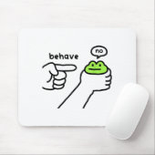 Unehrlicher Frosch Lustiger Frosch Meme Benehmen N Mousepad (Mit Mouse)
