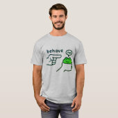 Unehrlicher Frosch Lustiger Frosch Meme T-Shirt (Vorne ganz)