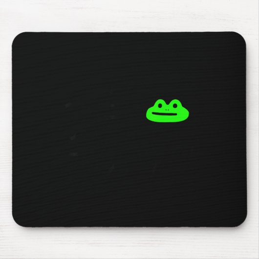 Unehrlicher Frosch Meme Benehmen Kein Lustiger Fro Mousepad (Vorne)