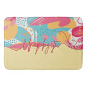 Uneingeschränkt kühne feminine Aussage Badematte (Vorderseite)