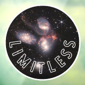 Uneingeschränkte Inspirationsrunde Fensteraufkleber (Blatt 3)