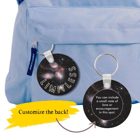 Uneingeschränkte, inspirierende Personalisierte Bo Schlüsselanhänger