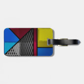 Uneinheitliche Farben Gepäckanhänger (Rückseite horizontal)