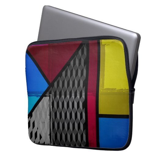 Uneinheitliche Farben Laptopschutzhülle (Vorderseite Links)