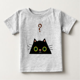 Unelegante Katze Baby T-shirt