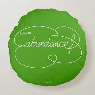 unendlich ABUNDANCE - kühne CloudS - W Rundes Kissen