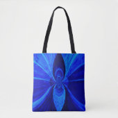 unendlich blau - Totbeutel Tasche (Vorderseite)