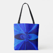 unendlich blau - Totbeutel Tasche (Rückseite)