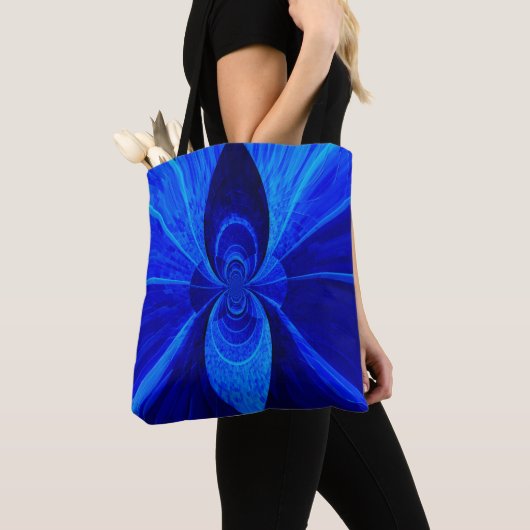 unendlich blau - Totbeutel Tasche (Von Nahem)