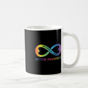 Unendlich Herzinfarkt Liebe Autismus Bewusstsein b Kaffeetasse