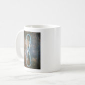 Unendlich Silberstern Kaffeetasse (Vorderseite Links)