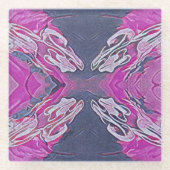 unendlich verflochten glasuntersetzer (Vorderseite)