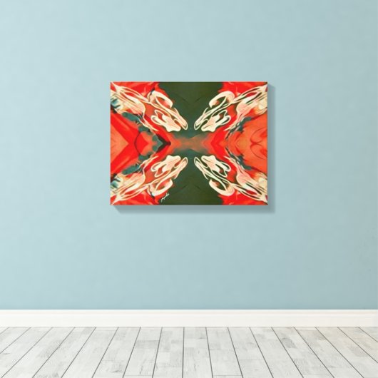 unendlich verflochten leinwanddruck (Insitu (Holzboden))