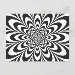 Unendliche Blume Postkarte