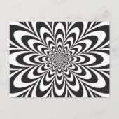 Unendliche Blume Postkarte (Vorderseite)