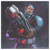 Unendliche Cyborg-Illustration Aufkleber (Vorderseite)