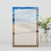 Unendliche Dünen Briefpapier (Stehend Vorderseite)