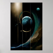 Unendliche Einheit Poster (Vorne)