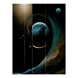 Unendliche Einheit Poster