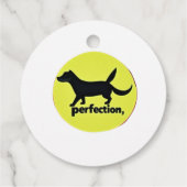 Unendliche Elegance Geschenkanhänger (Rückseite)