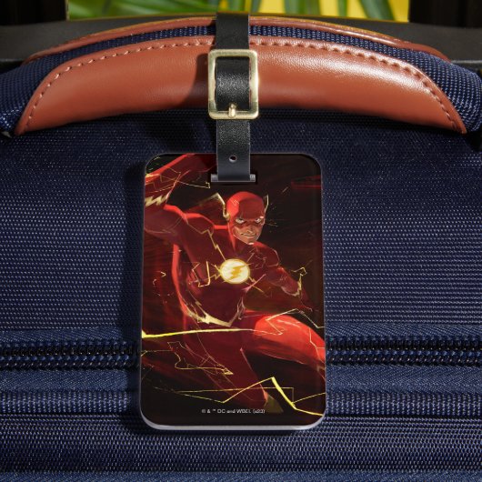 Unendliche Flash-Illustration zur Krise Gepäckanhänger (Vorderseite Insitu 2)