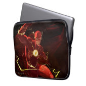 Unendliche Flash-Illustration zur Krise Laptopschutzhülle (Vorderseite Links)