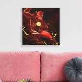 Unendliche Flash-Illustration zur Krise Leinwanddruck (Insitu (Wohnzimmer))