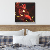 Unendliche Flash-Illustration zur Krise Leinwanddruck (Insitu (Schlafzimmer))