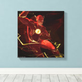 Unendliche Flash-Illustration zur Krise Leinwanddruck (Insitu (Holzboden))