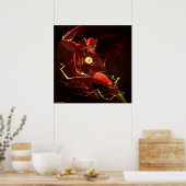 Unendliche Flash-Illustration zur Krise Poster (Küche)