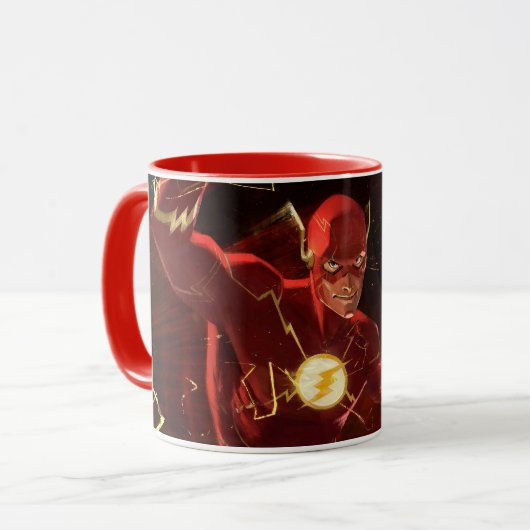 Unendliche Flash-Illustration zur Krise Tasse (Vorderseite Links)