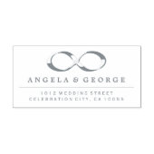 Unendliche Händeklasseln, die sich selbst als Hoch Permastempel (Design)