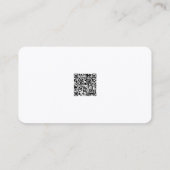 Unendliche Harmonie - Elegante Sammlung Visitenkarte (Rückseite)