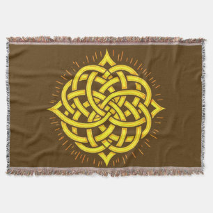 Unendliche Harmonie: Heilige Mandala-Kelten-Symbol Decke