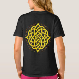 Unendliche Harmonie: Heilige Mandala-Kelten-Symbol T-Shirt