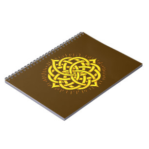 Unendliche Harmonie: Heilige Mandala-Keltische Sym Notizblock