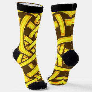 Unendliche Harmonie: Heilige Mandala keltische Sym Socken