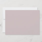 Unendliche Hochzeit des Navy Blush Calendar Save t Einladung (Rückseite)