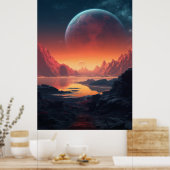 Unendliche Horizonte: Jenseits der Grenzen der Rea Poster (Küche)